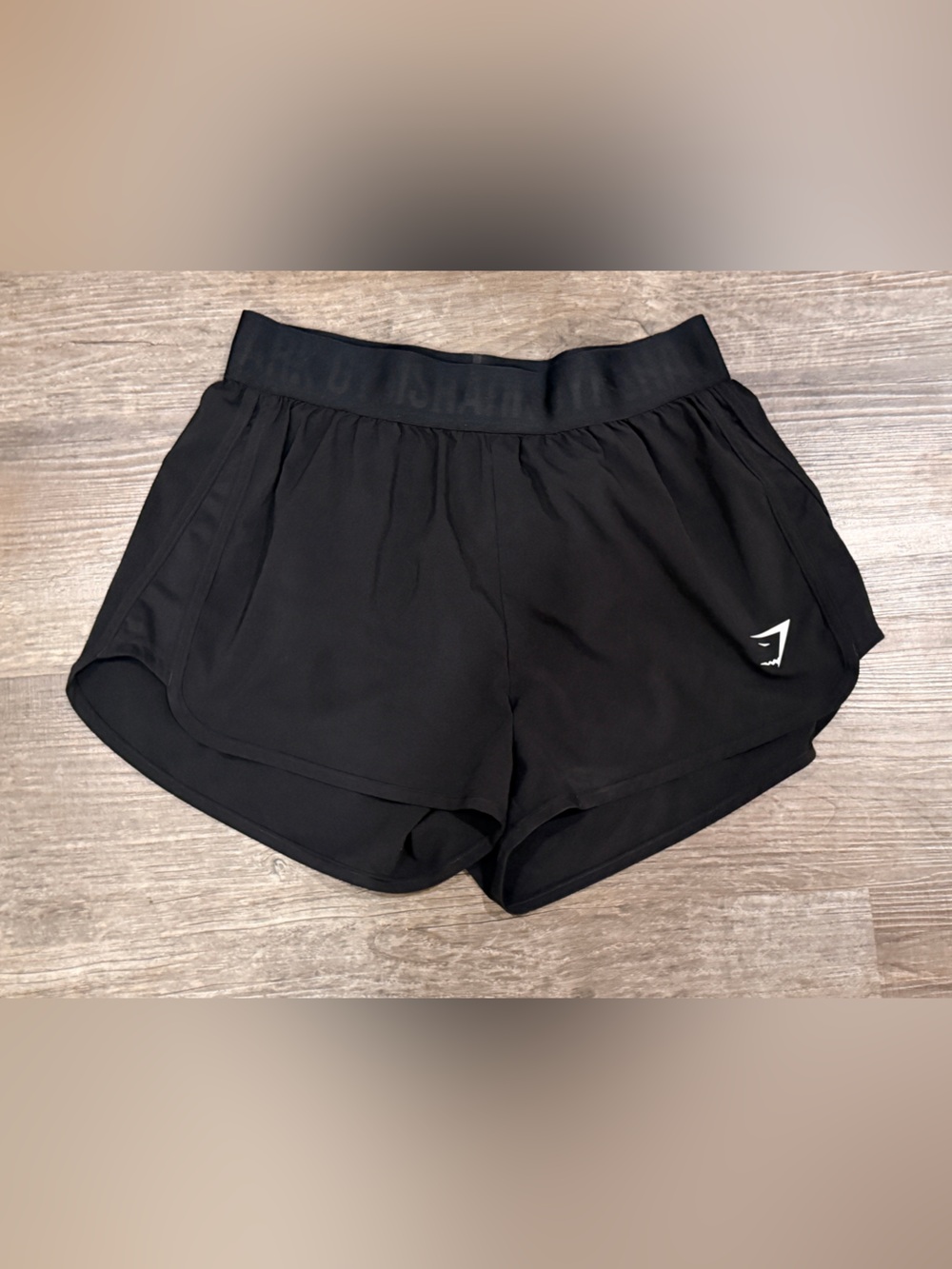 Gymshark Black Women's Athletic Running Shorts